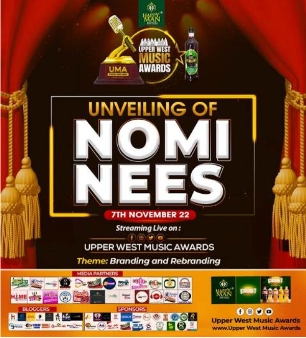 Upper West Music Awards 2023: Full List Of Nominees. Upper West Awards has finally unveiled the full list of nominees for the 2023 edition of its scheme.